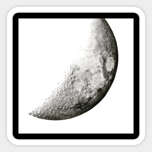 Half moon Sticker